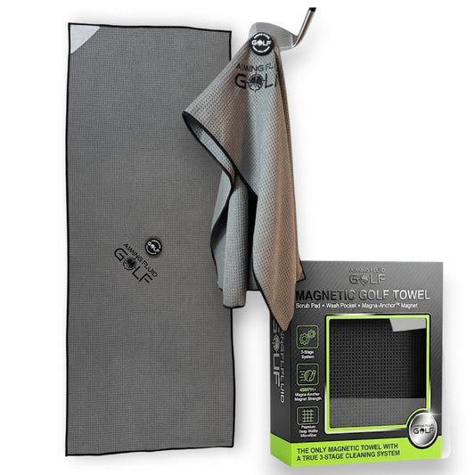 Magna - Anchor™ Magnetic Golf Towel – The 40 (16×40) - The Swing Shop